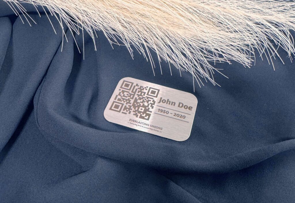 Memorial plaque example